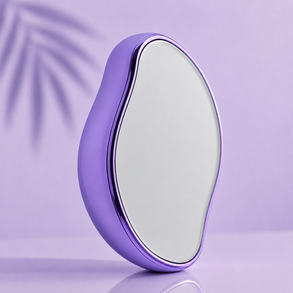 Manual glass hair removal tool for women